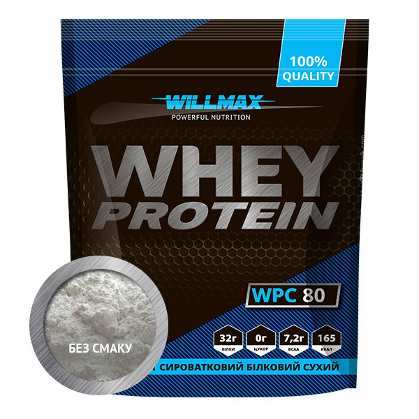 Протеин Willmax 80% Натуральный 920г